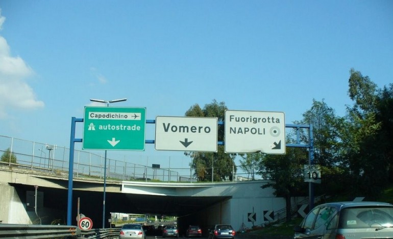 La Tangenziale bloccata dalla Protesta dei lavoratori della Tecnobridge