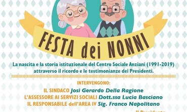 Festa dei Nonni 2 Ottobre ore 17.00 - Centro Anziani di Bacoli