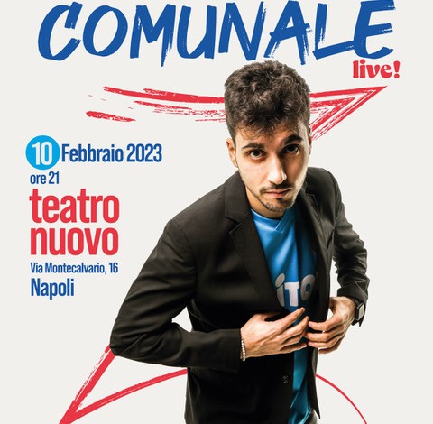 Vincenzo Comunale al Teatro Nuovo Venerdì 10 Febbraio 2023 ore 21:00
