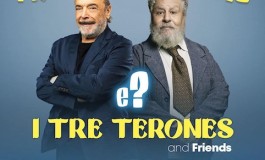 Lello Arena e Nino Frassica in scena al Teatro Cilea di Napoli con "I tre Terones & Friends"