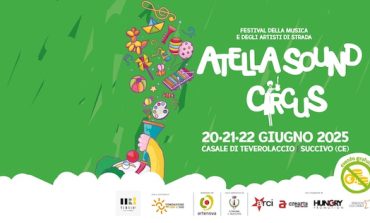 VIII^ edizione " ATELLA SOUND CIRCUS Festival" Musica e Artisti di Strada 20, 21 e 22 Giugno 2025