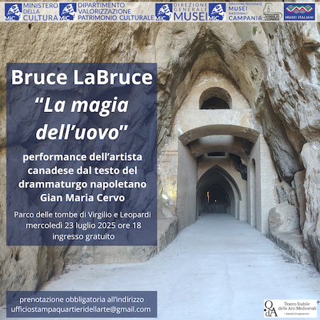 Parco delle tombe di Virgilio e Leopardi Mercoledì 23 luglio 2025, ore 18.00