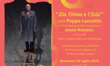 Peppe Lanzetta inaugura la terza edizione di “Pianura Opera House”