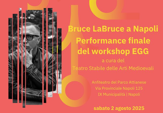 Bruce LaBruce a Napoli Sabato 2 agosto 2025 ore 18:00 Anfiteatro del Parco Attianese, Via Provinciale Napoli 125, IX Municipalità Napoli