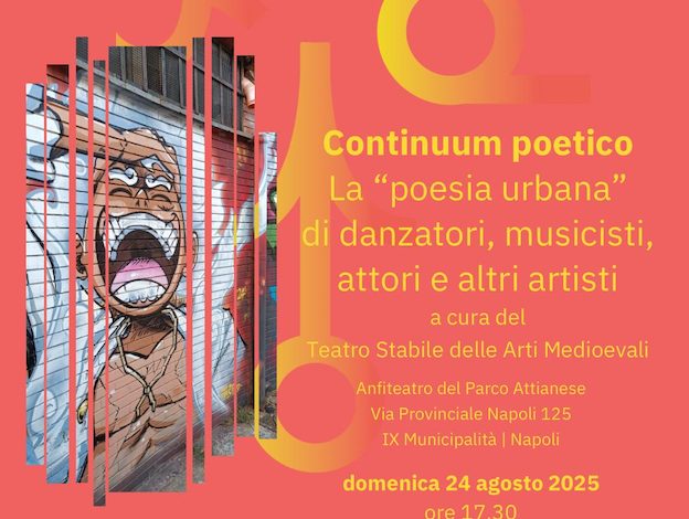 Domenica 24 agosto 2025 ore 17:30 Parco Attianese di Pianura