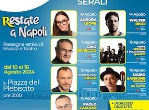 Restate a Napoli 2025 - Dal 10 al 16 Agosto Piazza del Plebiscito si trasforma in un palcoscenico d'arte