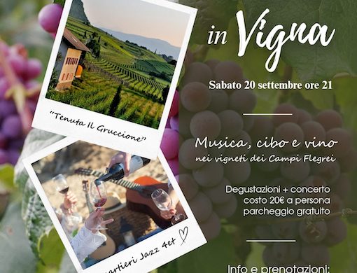 Jazz in Vigna : Musica, cibo e vino nei vigneti dei Campi Flegrei - Sabato 20 Settembre ore 21:00