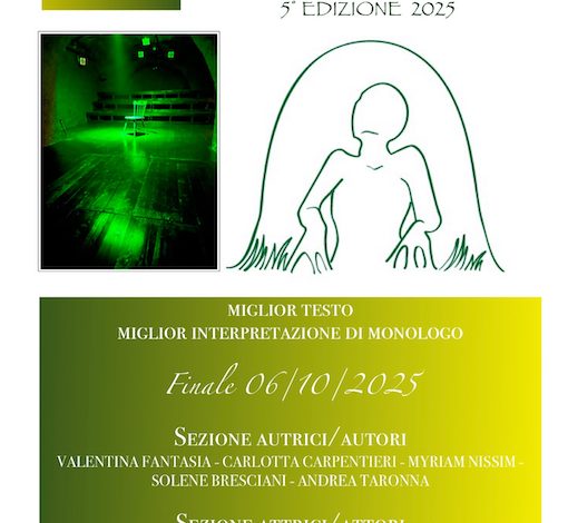 Quinto Premio “Serra-Campi Flegrei” Finale il 6 Ottobre ore 21:00