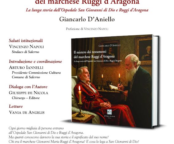 Mercoledì 29 ottobre 2025, alle ore 17.30, presso la Sala del Gonfalone di Palazzo di Città