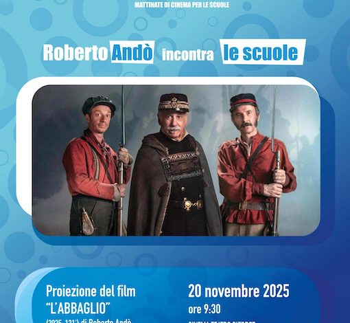 Giovedì 20 Novembre 2025 ore 9:30 Cinema Pierrot, via De Mais 58 – Apertura cineforum di Arci Movie dedicato alle scuole