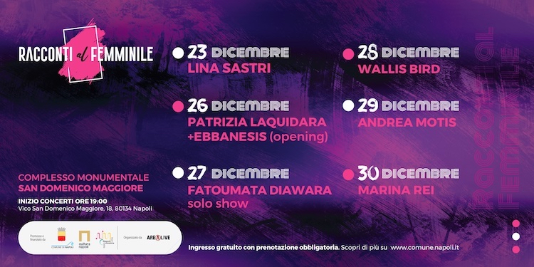 Sei eventi “al femminile” ad ingresso gratuito: