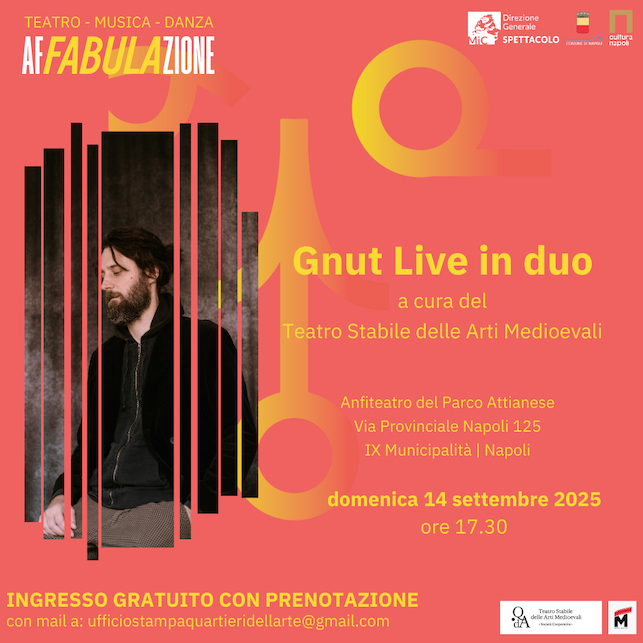 Domenica 14 settembre, ore 17:30 Anfiteatro Parco Attianese - Via Provinciale Napoli, 125